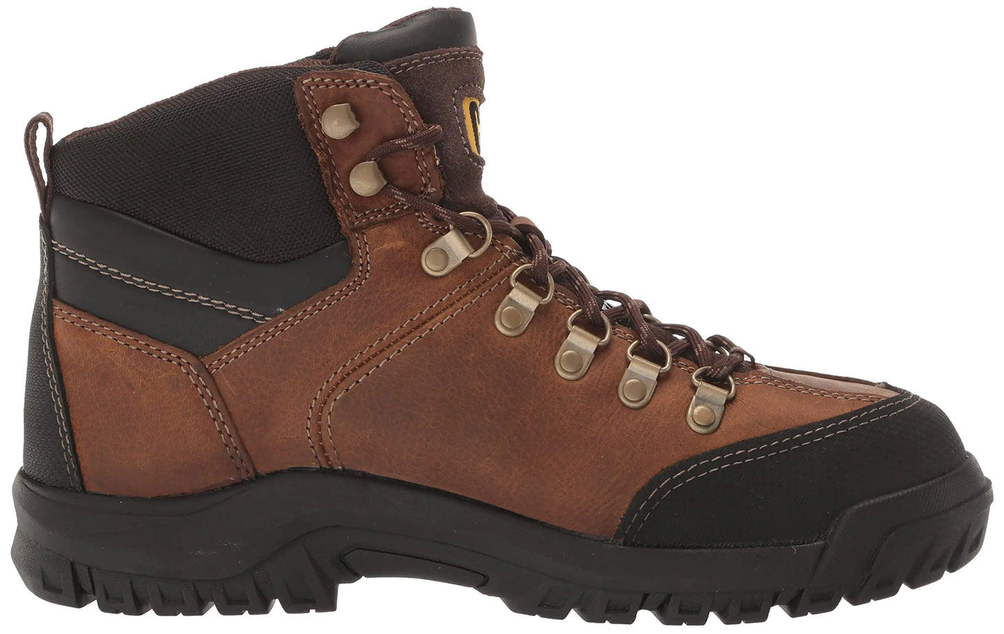 CAT Men’s Threshold Waterproof Steel Toe Work Boot 14 Real Brown